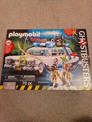 Buy Playmobil Ghostbusters Ecto-1 Vehicle With Light And Sounds Zeddemore And Janine • 44.99£