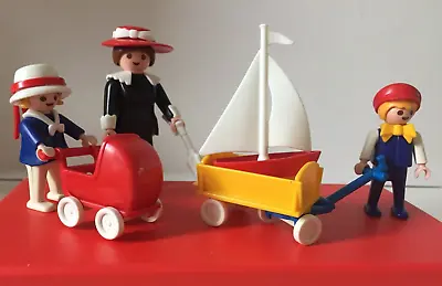 Buy Playmobil Victorian Mansion CUSTOM Off To The Park With Nanny! • 15£
