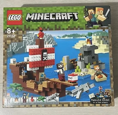 Buy LEGO Minecraft The Pirate Ship Adventure 21152 New & Sealed, Retired Free UK P&P • 52.50£