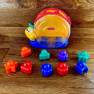 Buy Fisher Price Vintage Singing Snail Pail￼ Shape Sorter Learning Toy Musical Vgc • 26.99£