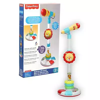 Buy Fisher Price Microphone And Stand With Built In Music And Sounds NEW BOXED • 19.99£