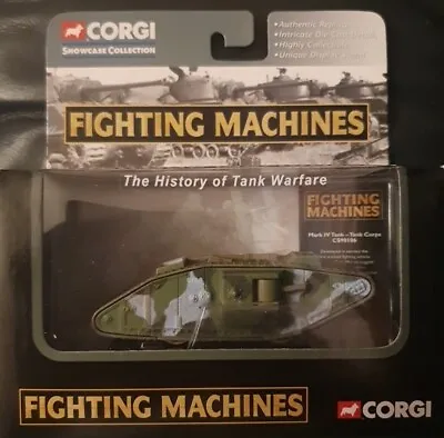 Buy Corgi Fighting Machines The History Of Tank Warfare Male TANK MKIV CS90106 • 29.99£