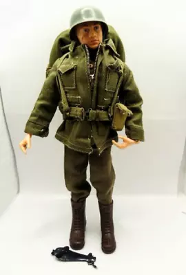 Buy Vintage Action Man Dressed In Vintage Combat Uniform & Command Post Bundle -LOOK • 110£