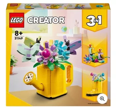 Buy LEGO Creator 3in1 Flowers In Watering Can Nature Toys 31149 BNIB • 20£