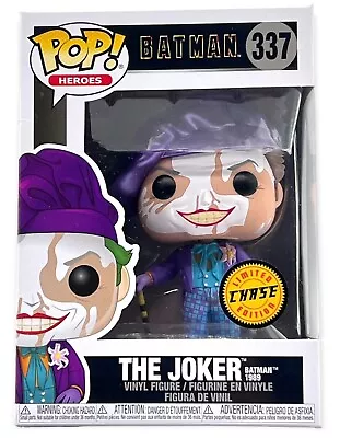 Buy Funko Pop! Batman 1989 The Joker #337 (Limited Chase Edition) Collectible Figure NEW • 41.20£