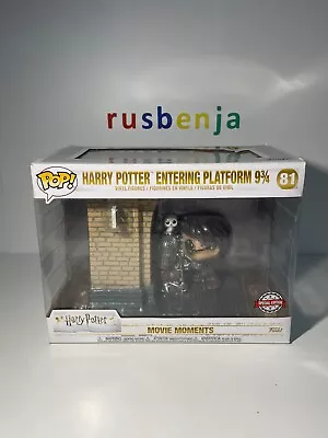 Buy Funko Pop! Movies Harry Potter - Harry Potter Entering Platform 9 3/4 #81 • 25.99£