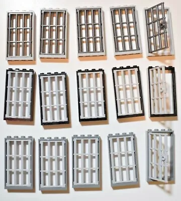 Buy Lego 60596 Window Door Frame With Bars  Select Type Colour Pack Of 5 • 5.99£