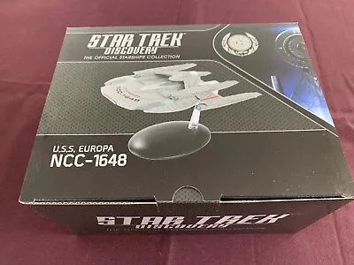Buy Eaglemoss Star Trek Discovery USS Europa NCC-1648 • 40£