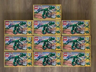 Buy Lego Creator - Mighty Dinosaurs - 31058 - TEN SETS • 70£