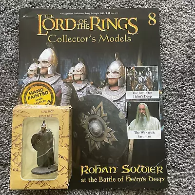 Buy Lord Of The Rings Collector's Models | Eaglemoss | #8 Rohan Soldier • 4.99£
