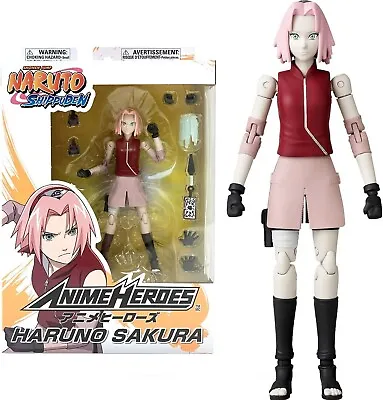Buy Bandai Anime Heroes Naruto Shippuden Sakura Haruno Action Figure Brand New • 19.99£