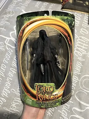 Buy The Lord Of The Rings FOTR Fellowship WITCH KING RINGWRAITH ToyBiz Action Figure • 20£
