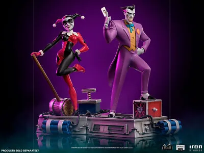 Buy DC Comics Batman: The Animated Series Joker And Harley Queen 1/10 Set Of 2 Statues • 342.58£