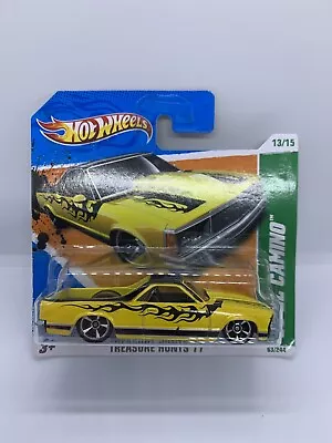 Buy Hot Wheels - ‘80 Chevrolet El Camino Yellow Treasure Hunt (2011) - BOXED - 1:64 • 6£