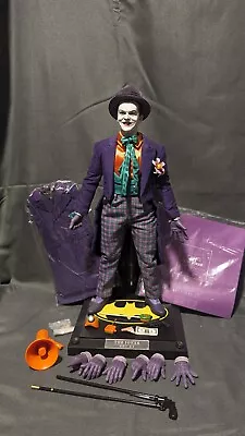 Buy HOT TOYS BATMAN Joker DX08 Jack Nicholson Sideshow 1/6 Scale Figure 1989 Movie • 299.99£