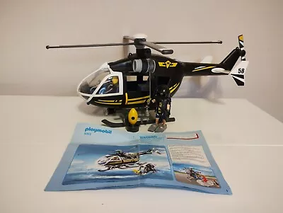 Buy Playmobil 9363 City Action SWAT Helicopter Rescue Complete • 54.99£