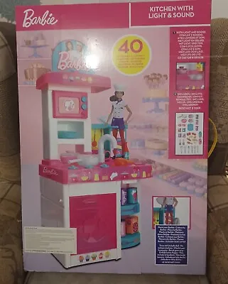 Buy Barbie Kitchen Playset With Light And Sound & 40 Accessories - NEW & SEALED • 38.50£