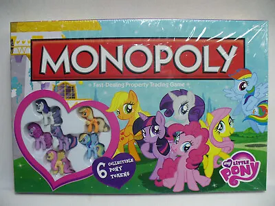 Buy My Little Pony MONOPOLY Board Game - Brand New SEALED - 6 Pony Tokens Equestria • 150.59£