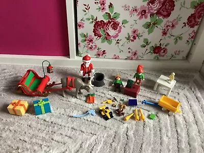 Buy Playmobil Christmas Santa Reindeer Elf Theme Accessories Toys Sleigh Presents • 8.95£