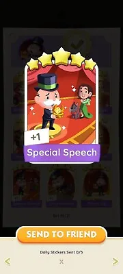 Buy Monopoly Go -  Special Speech SET 19- Fast Delivery  • 5.25£