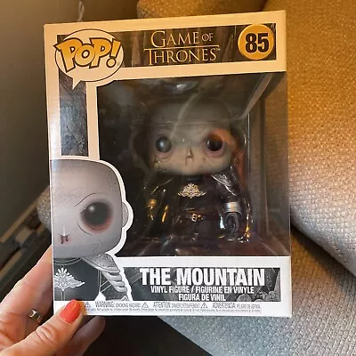 Buy  Funko Pop - Game Of Thrones - The Mountain 6 Inch #85 • 25.07£