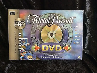 Buy Trivial Pursuit DVD TV Game: Popular Culture Board Game - Parker • 31£
