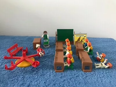 Buy Playmobil School And Playground With 9 Children And Teacher. • 6£