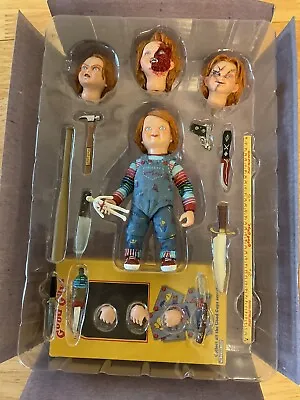 Buy NECA Chucky Good Guys 4  Ultimate Play Set Action Figure With Voodoo Doll Rare • 39.99£