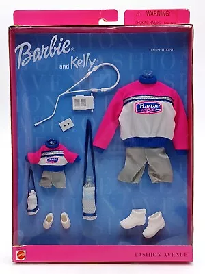 Buy 1999 Barbie & Kelly Fashion Avenue Happy Hiking Fashion Set / Mattel 25756, NrfB • 40.90£