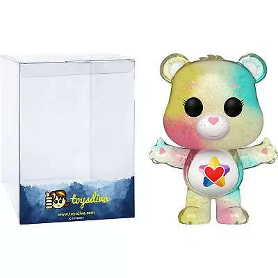 Buy Funko POP Animation Figure : Care Bears 40th #1206 True Heart Bear [Chase] • 29.99£