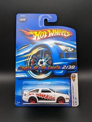 Buy Hot Wheels 2006 First Editions #002 Toyota AE-86 Corolla Vintage Release L31 • 14.95£