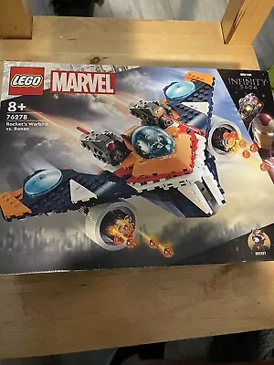 Buy LEGO Marvel 76278 Rocket’s Warbird Vs. Ronan Set Mini Figures Included BNIB • 5.50£