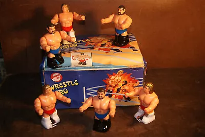 Buy WWF WWE Hasbro Wrestling  Bootleg Figures X6 & Store Shop Display / Box • 24.99£