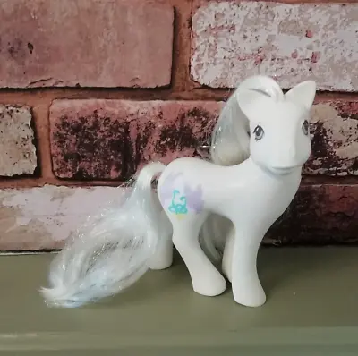 Buy My Little Pony Bride G1 White Vintage Hasbro 1989 Retro Toy • 9.99£