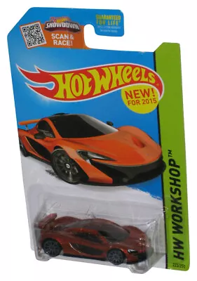 Buy Hot Wheels Showdown HW Workshop (2013) Orange McLaren P1 Car 223/250 • 18.90£
