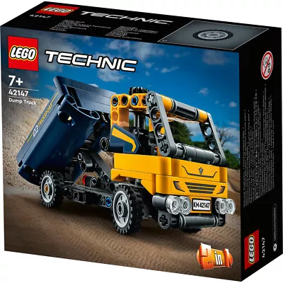 Buy LEGO Technic Dump Truck 177 Piece Construction Set 42147 Ages 7+ NEW For 2023 • 13.20£