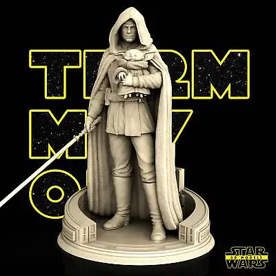 Buy Luke Skywalker Statue (Fan Art) - 1:6 Scale (340mm) - 3D Printed • 68.99£