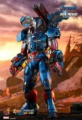 Buy Ups 1/6 Hot Toys Mms547d34 Avengers: Endgame Iron Patriot Diecast Figure • 329£