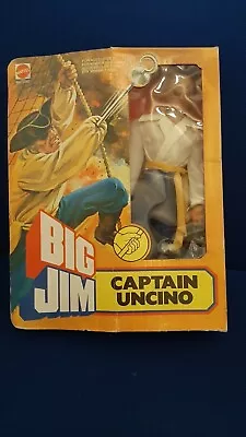 Buy Big Jim Mattel - Captain Hook - Captain Hook - Sealed Italy Box - Original Packaging • 299.77£