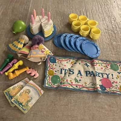 Buy My Little Pony Hasbro Rare Party Supplies 1980's Accessories • 10£
