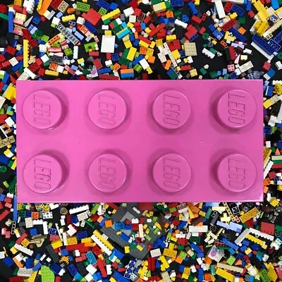 Buy Lego Bundle 8 Stud Pink Storage Brick Assorted Sets Mega Blocks 20kg RMF53-SJT • 7.99£