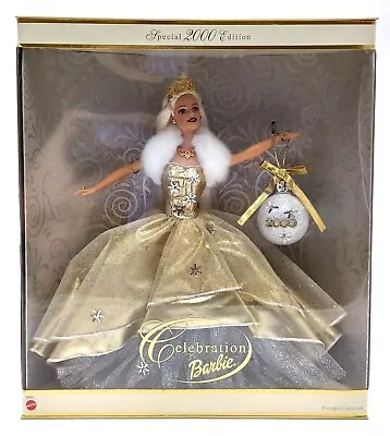 Buy Celebration 2000 Barbie Doll (Blonde) / Special Edition, Mattel 28269, NrfB, Original Packaging • 77.12£