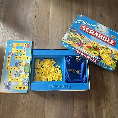 Buy Scrabble Junior Board Game - By Mattel Vintage 1999 (only Letters) • 3.49£