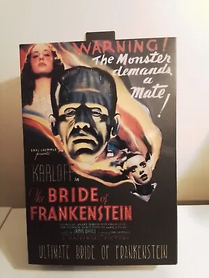 Buy Neca Universal Monsters (B/W) Bride Of Frankenstein 7   Action Figure IN STOCK • 39.95£