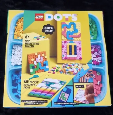 Buy 41957 LEGO DOTS Adhesive Patches Mega Pack Crafts Creations - 486 Pieces - BNIB • 15.99£