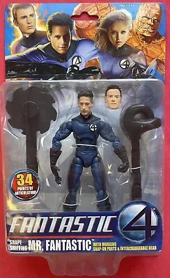 Buy Fantastic Four Shape Shifting Mr Fantastic Movie Action Figure Sealed  (2005) • 29.95£
