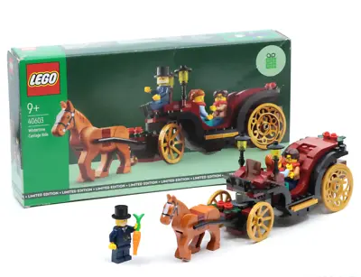 Buy LEGO Seasonal Christmas Set 40603 - Wintertime Horse & Cart Carriage  9+ • 22.22£