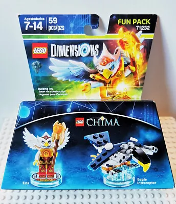 Buy LEGO Dimensions Chima Eris Fun Pack 71232 - New And Sealed RARE • 10£