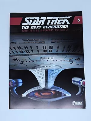 Buy Fanhome Eaglemoss Build The Star Trek Uss Enterprise Ncc-1701 D Magazine 6 • 10£