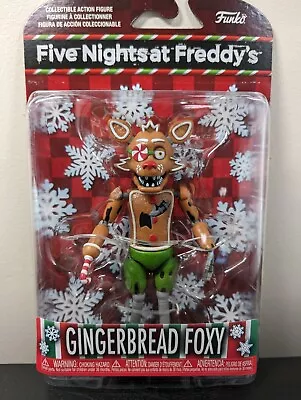 Buy Five Nights At Freddys FNAF Holiday Gingerbread Foxy Figure Collect Funko NEW UK • 20£